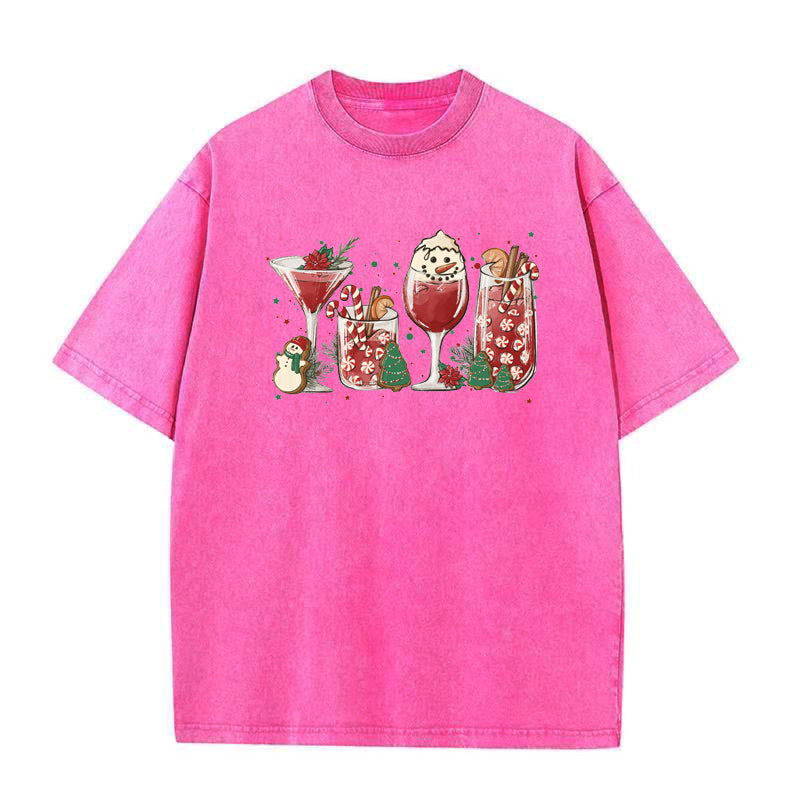 Christmas Cocktails Unisex Tee