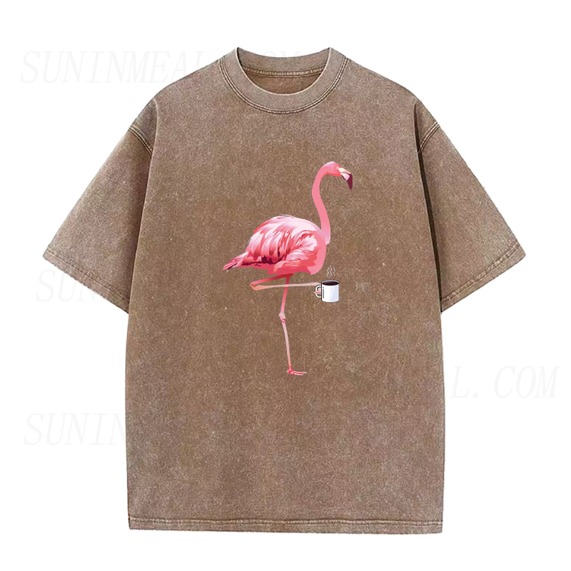 Flamingo Coffee Tee