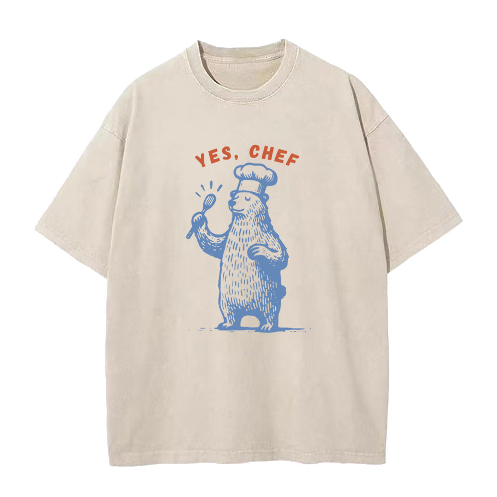 yes chef bear  Unisex Tee