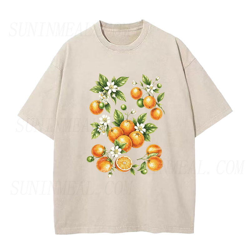 Fresh Citrus & Orange Blossom Summer Unisex Tee