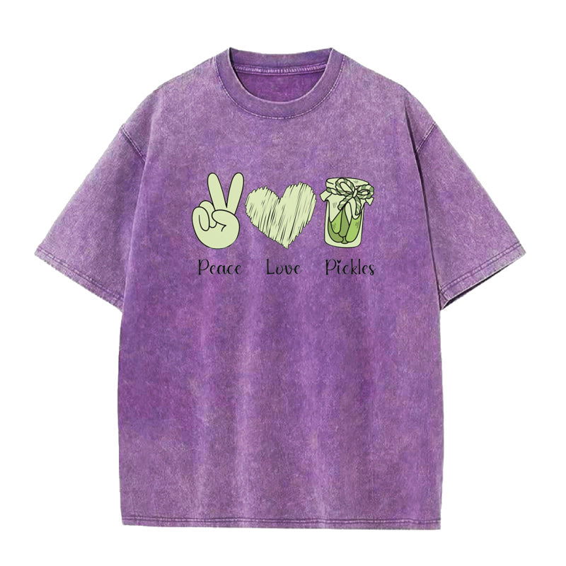 peace love pickles Unisex Tee
