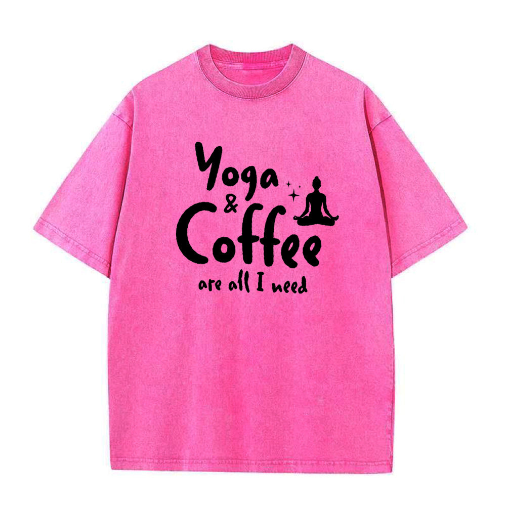 yoga&coffee are all I need Unisex Tee