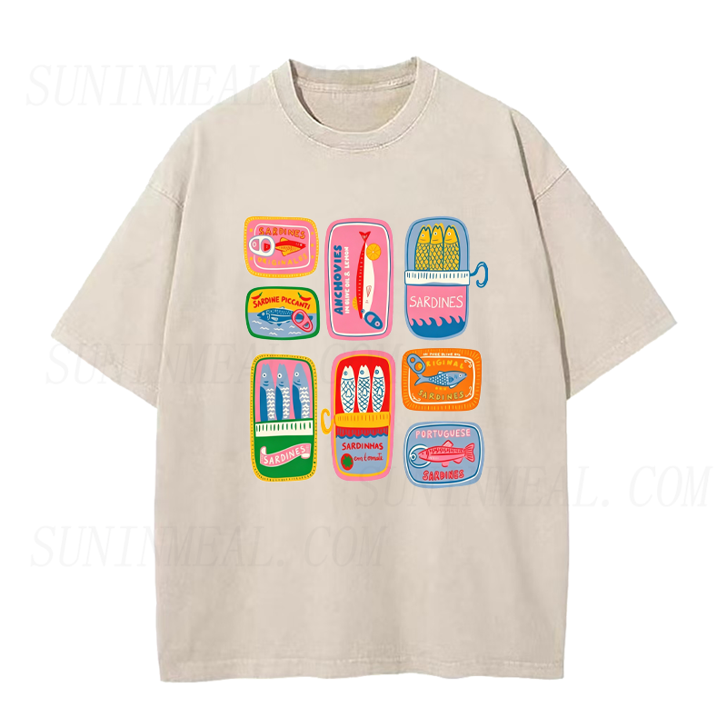 Sardine Tins Collection Unisex Tee