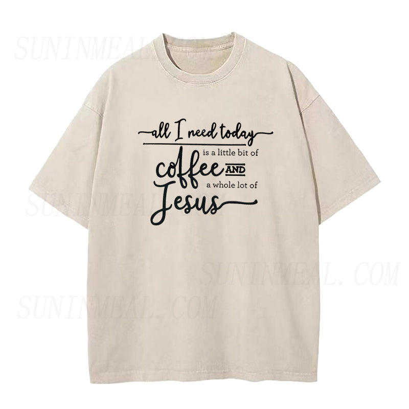 Coffee And Jesus Unisex Tee