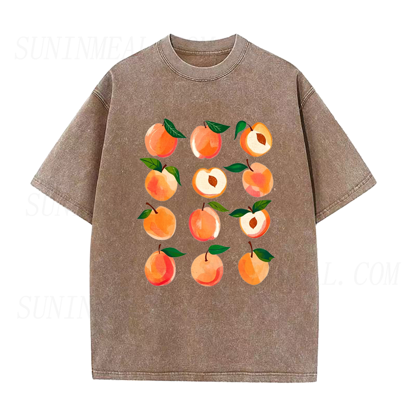 Summer Fruit Peach Unisex Tee