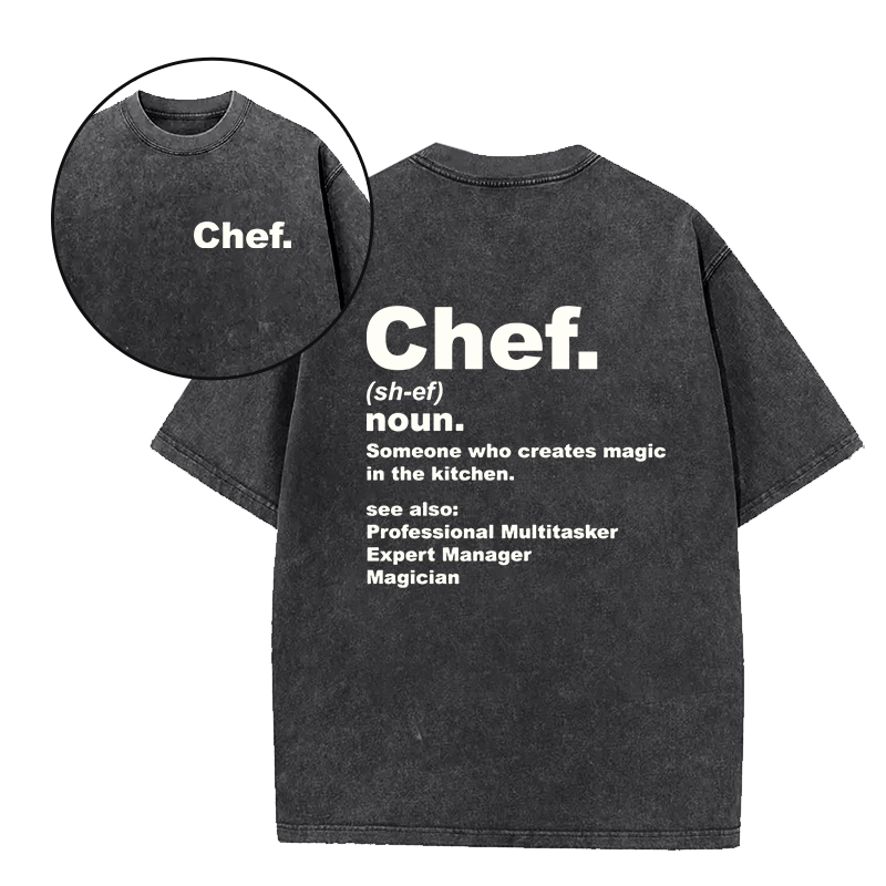 Chef Noun Unisex Tee