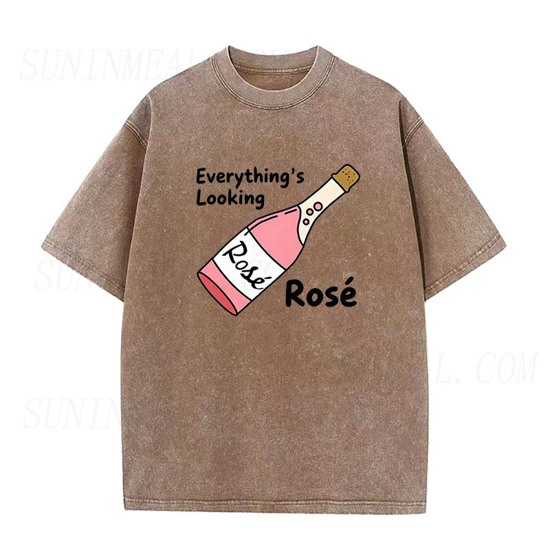 Everything's Looking Rosé Unisex Tee