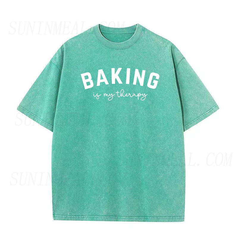 Baking Is My Therapy Unisex Tee