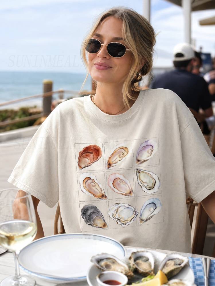 Assorted Oysters Unisex Tee