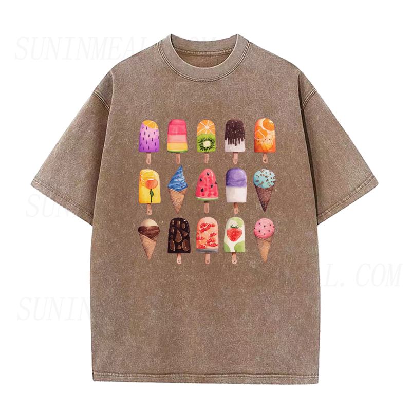 Popsicle Ice Cream Unisex Tee