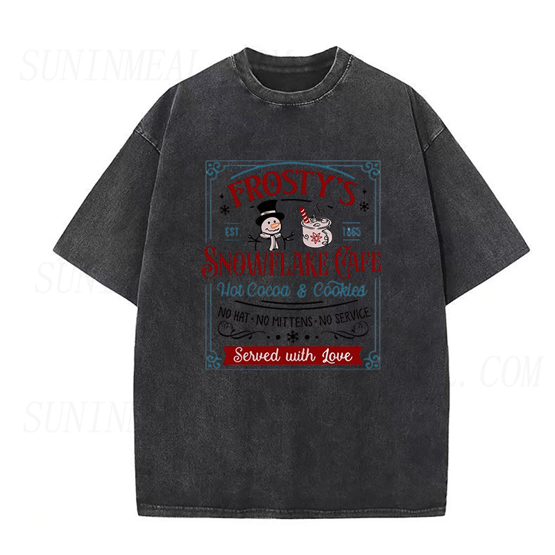 Frosty's Snowflake Cafe Unisex Tee