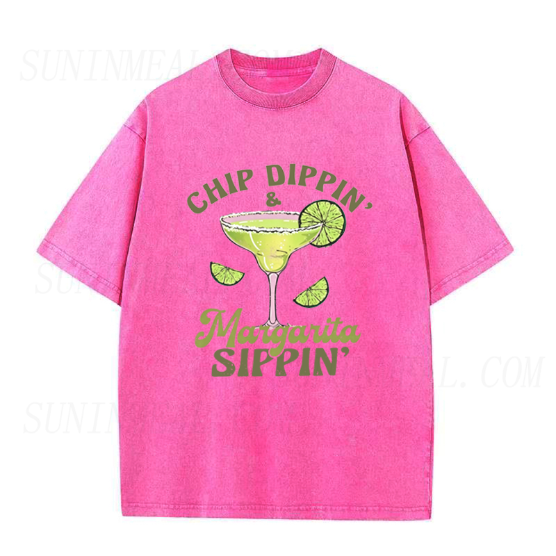 Chip Dippin & Margarita Sippin Unisex Tee