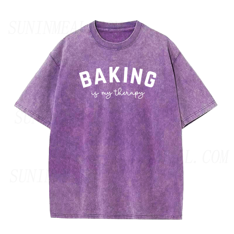 Baking Is My Therapy Unisex Tee