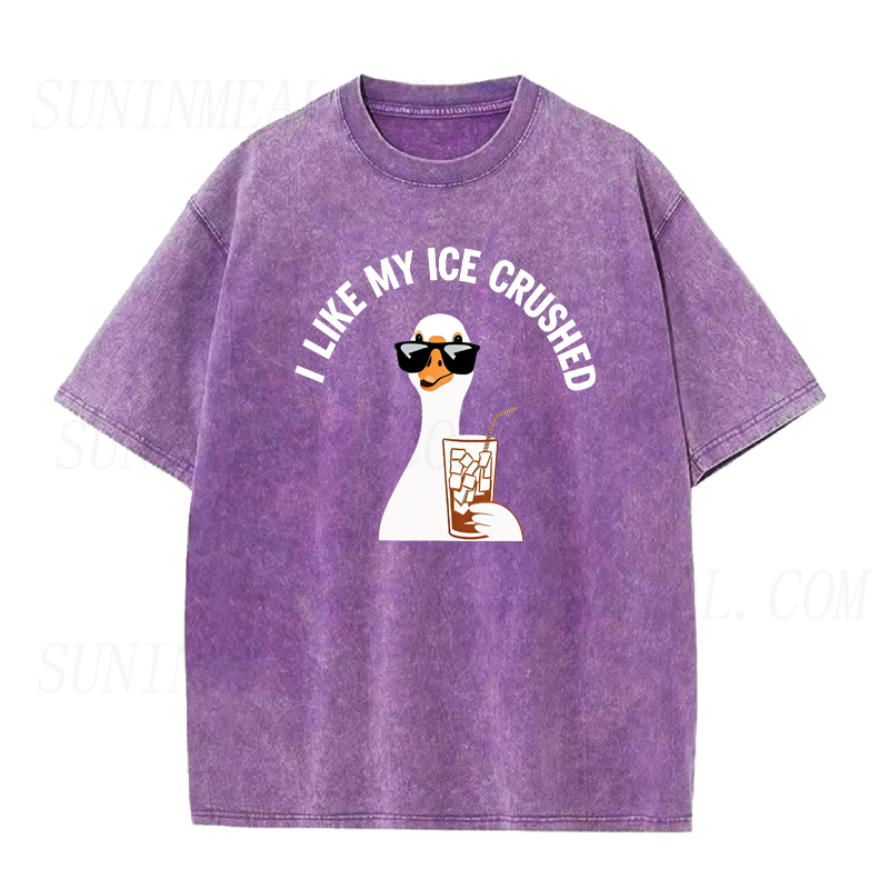 I Like My Ice Crushed Silly Goose Unisex Tee