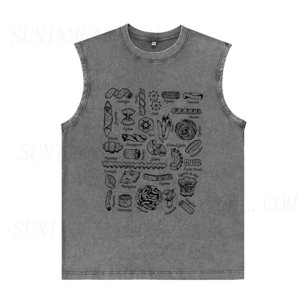 Pasta Unisex Tank Top