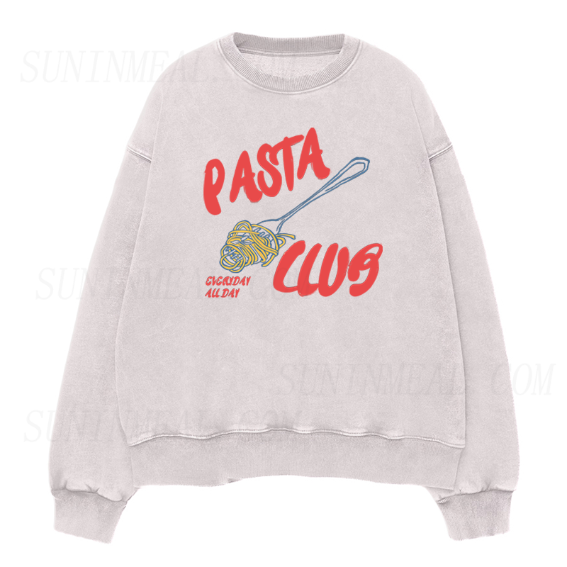 Pasta Club Unisex Crewneck Sweatshirt