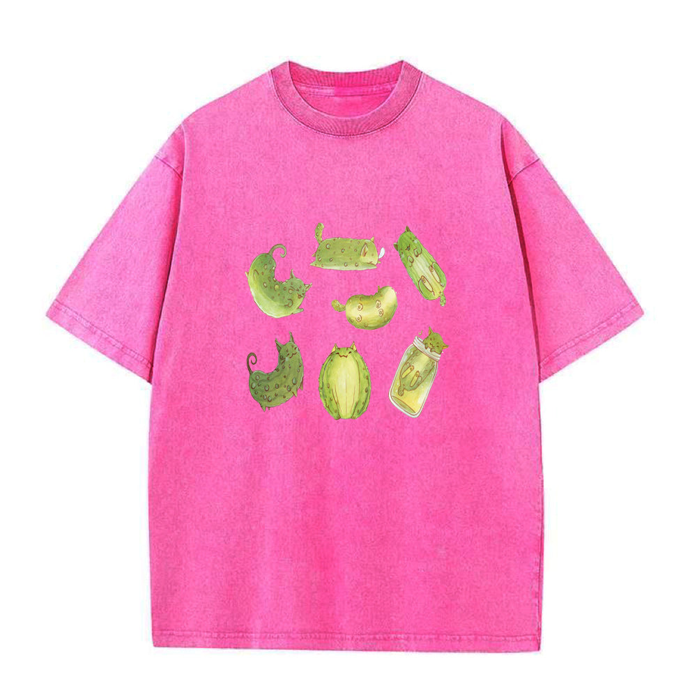 Pickle Cat Unisex Tee