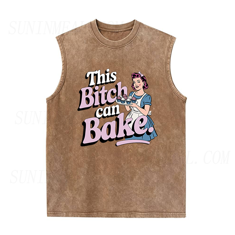 This Bitch Can Bake Unisex Tank Top