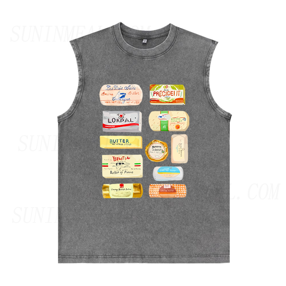 Butter Print Unisex Tank Top
