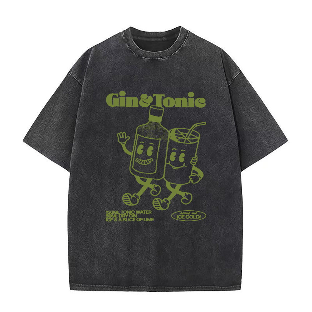 ジン・アンド・トニック ユニセックスTシャツ
