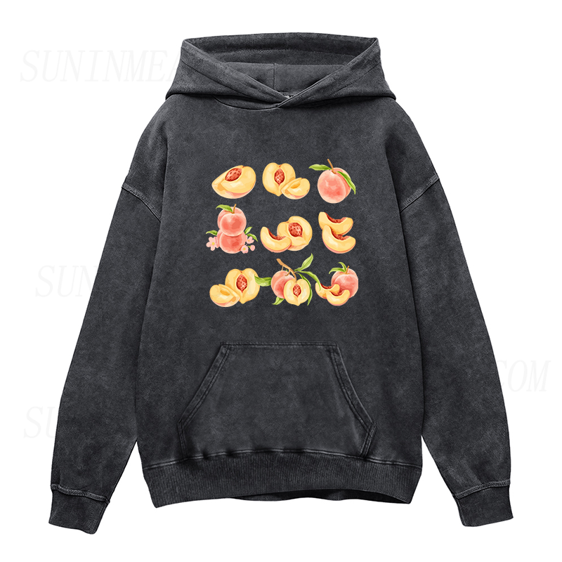 Peach Fruit Unisex Hoodie