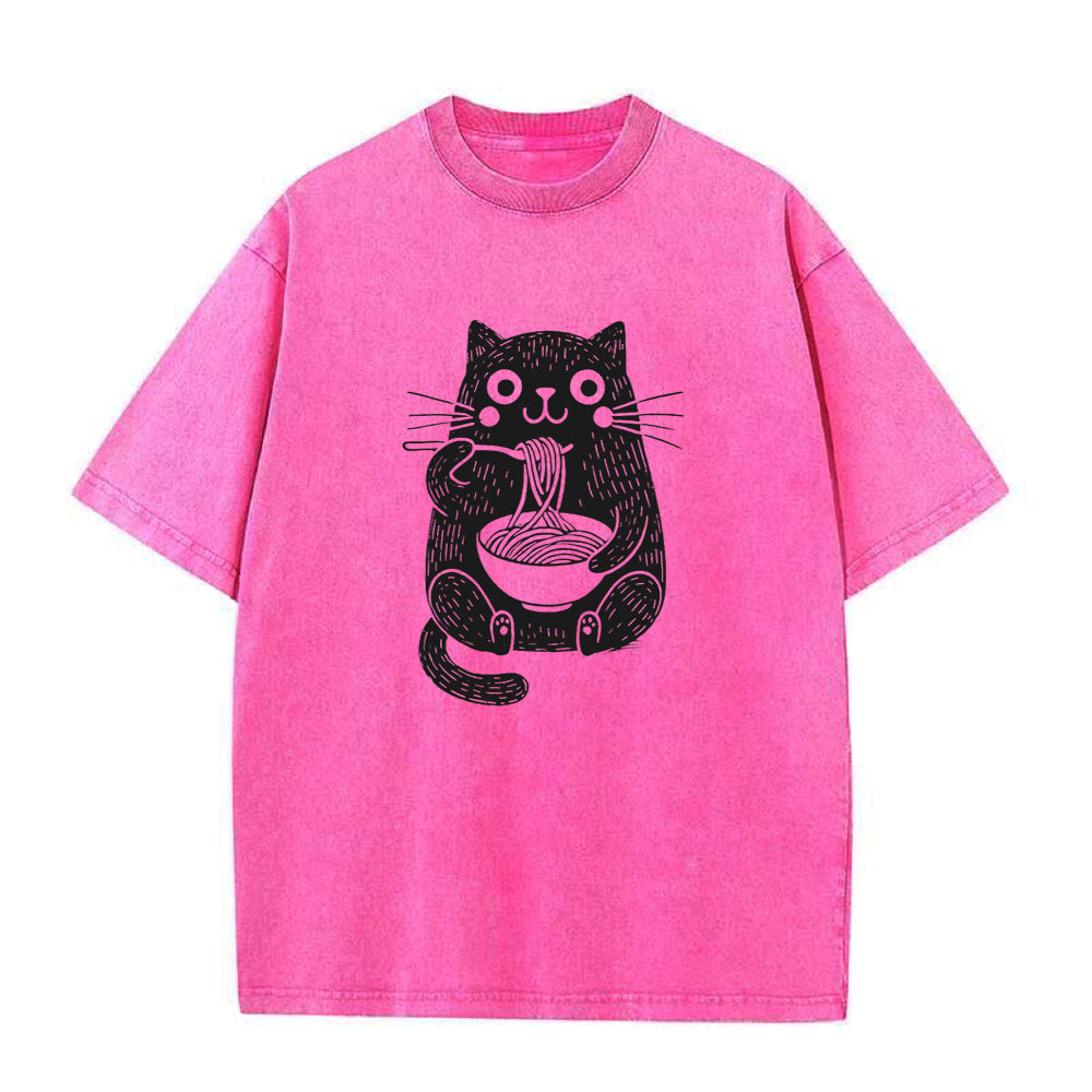 cat noodles Unisex Tee