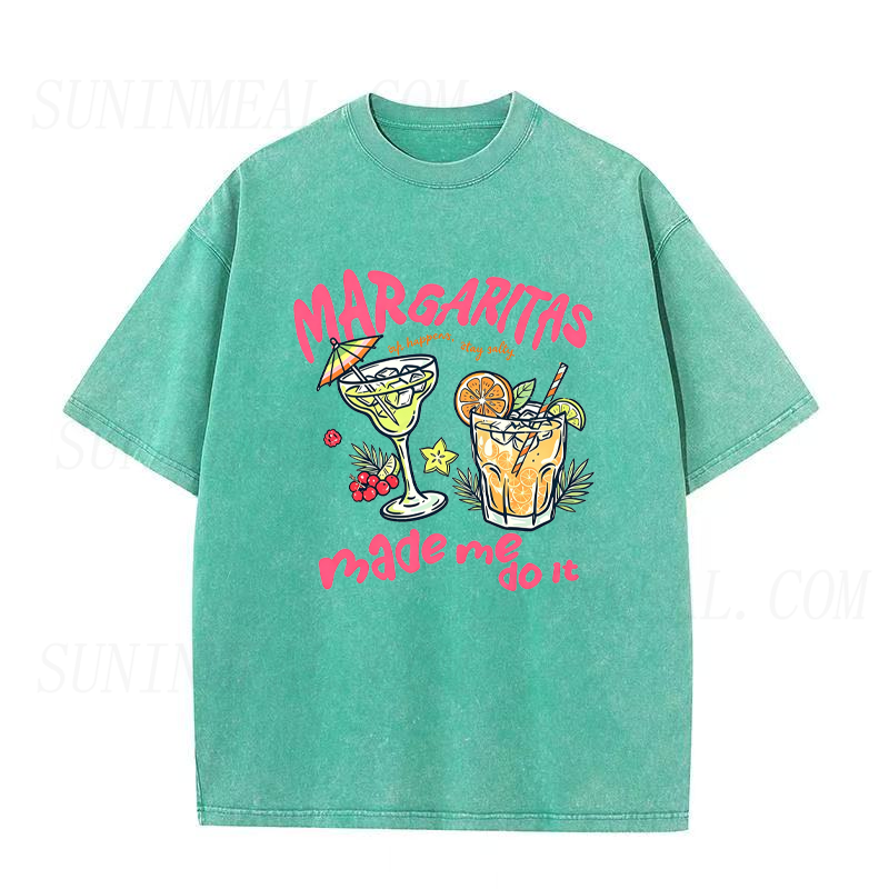 Margaritas Made Me Do It Unisex Tee