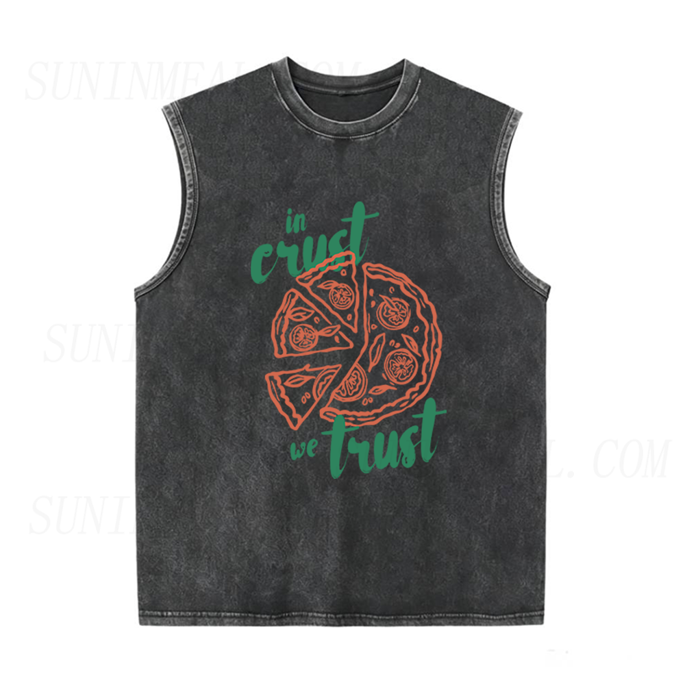 In Crust We Trust Unisex Tank Top