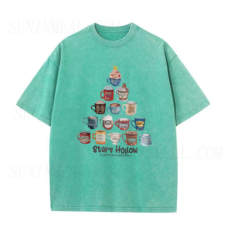 Stars Hollow Christmas Festival Coffee Unisex Tee