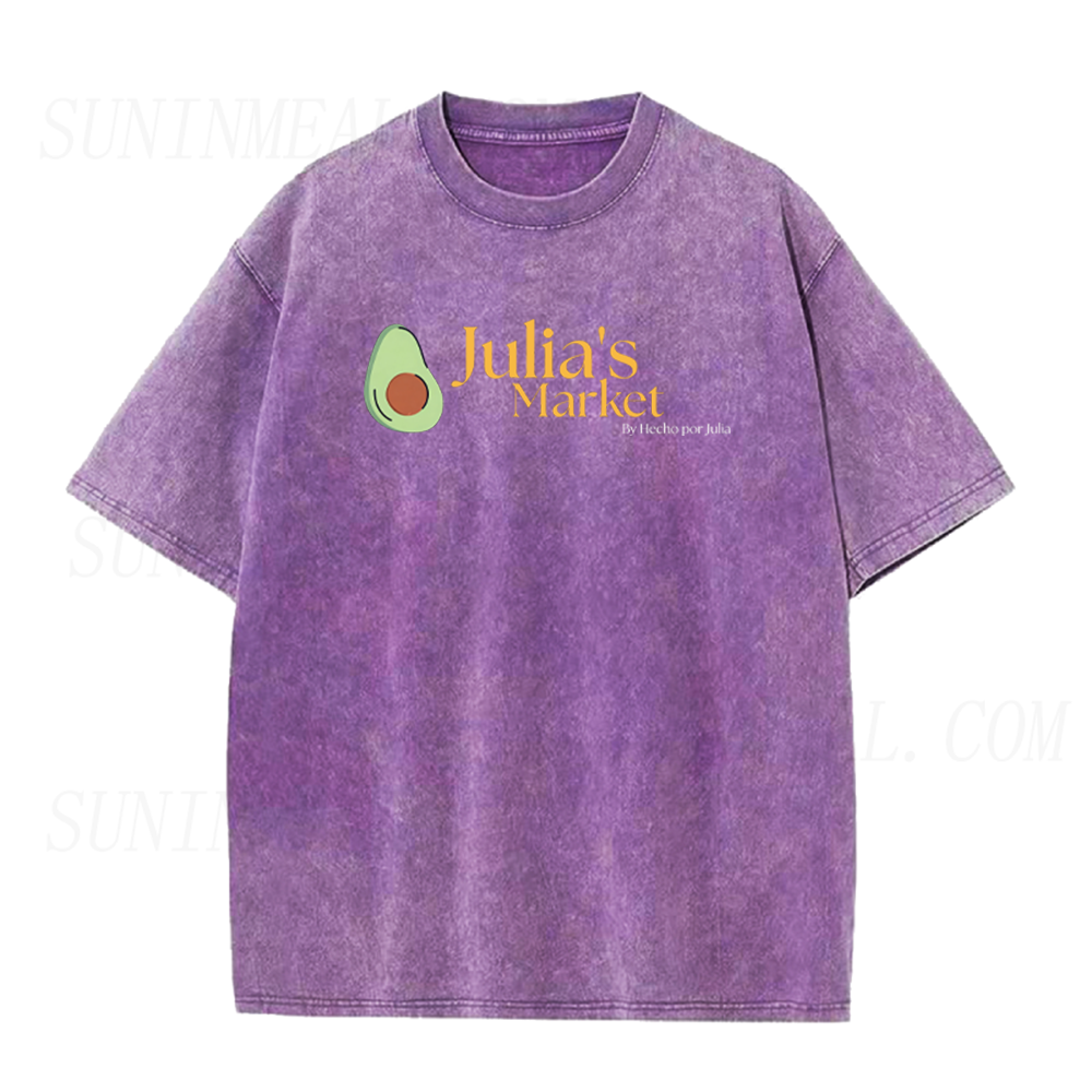 Julia's Market Avocado Unisex Tee