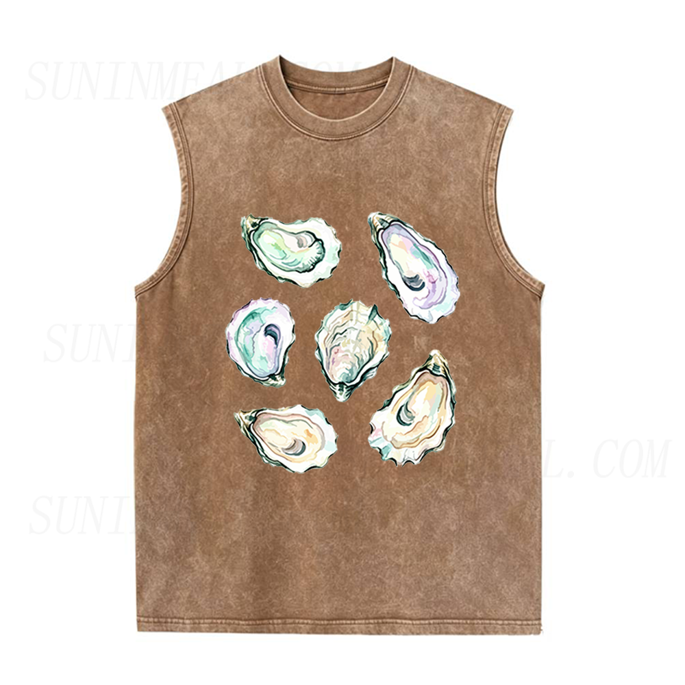 Oyster Shell Unisex Tank Top