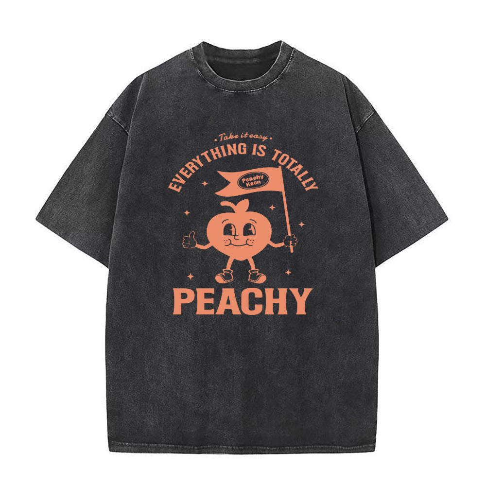 Everything Is Peachy Unisex Tee