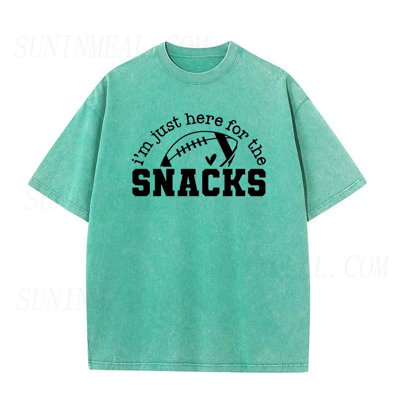 I'm Just Here for The Snacks Unisex Tee