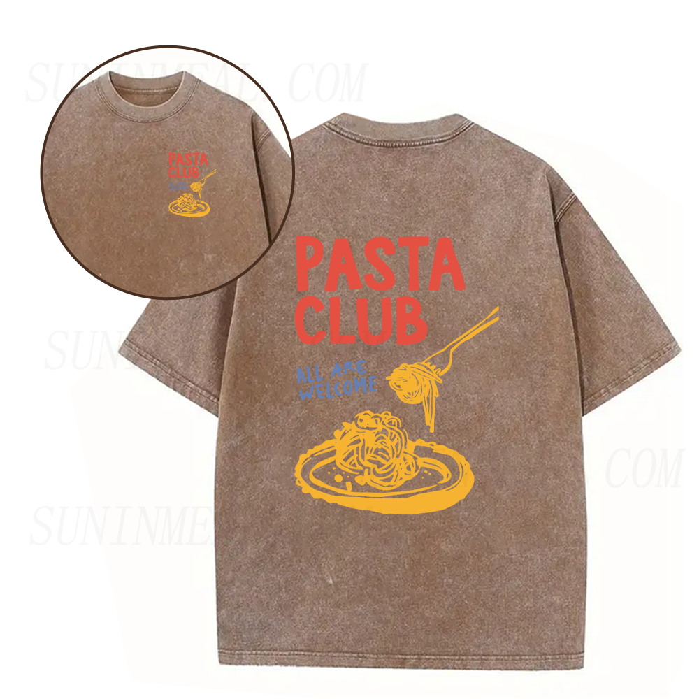 Pasta Club All Are Welcome Unisex Tee
