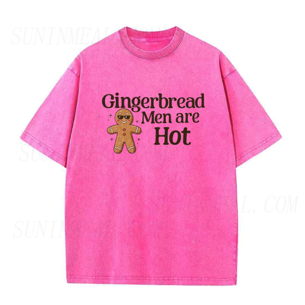 Gingerbread Men Are Hot Unisex Tee