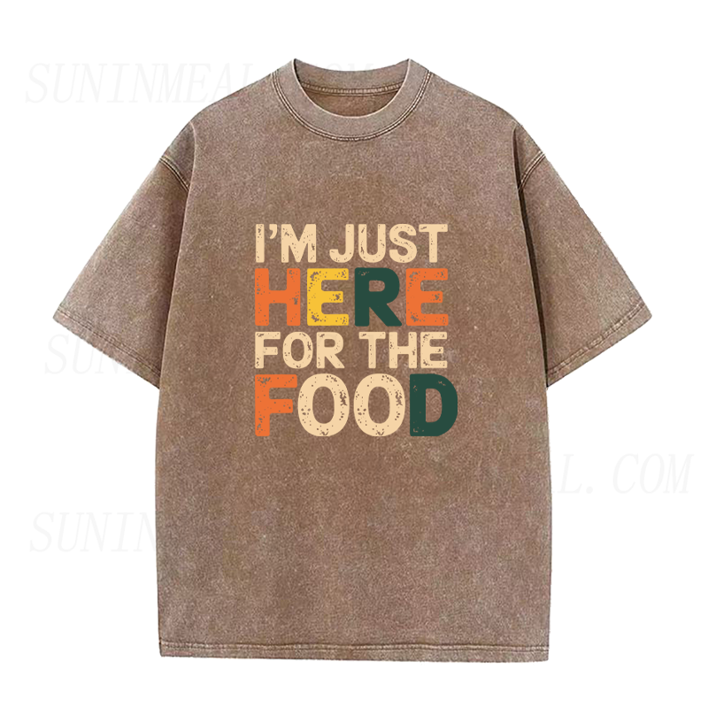 I'm Just Here For The Food Unisex Tee
