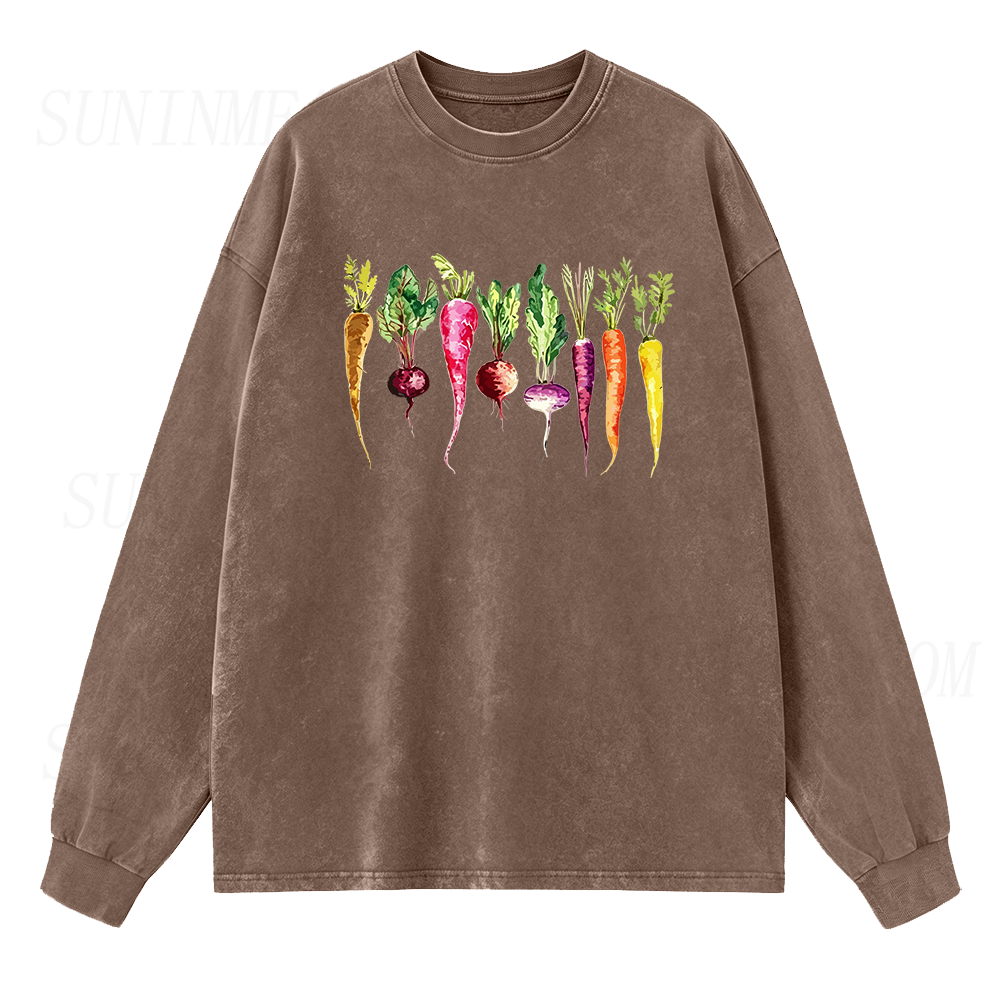 Vegetable Garden Long Sleeve Unisex Tee