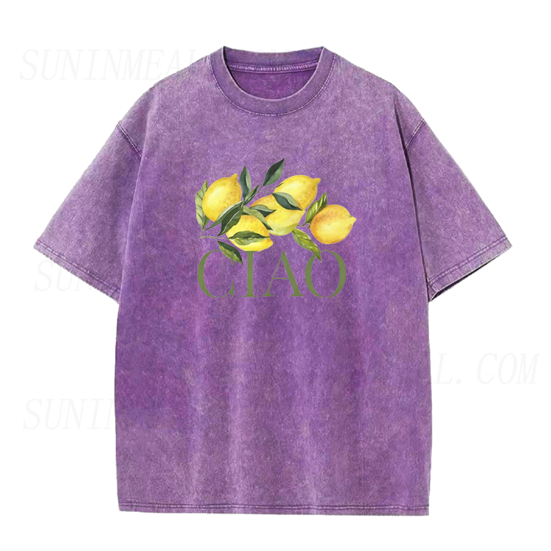 Ciao Italy Lemon Summer Unisex Tee