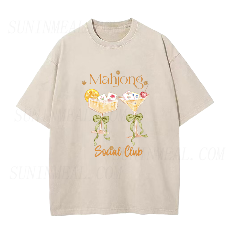 Mahjong Social Club Unisex Tee