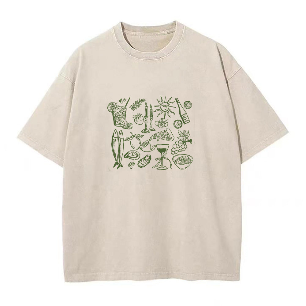 Beach Sardines Food Unisex Tee