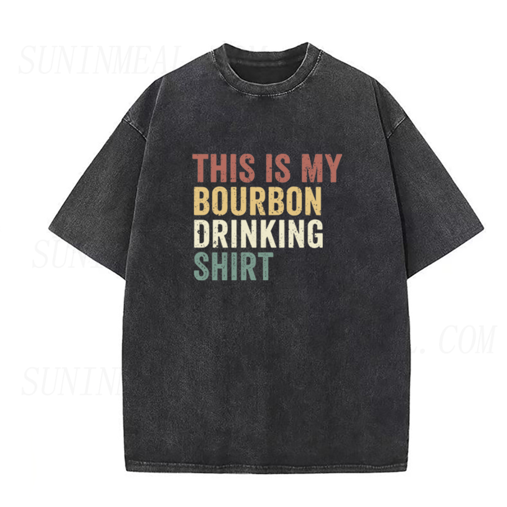 This Is My Bourbon Drinking Shirt Unisex Tee