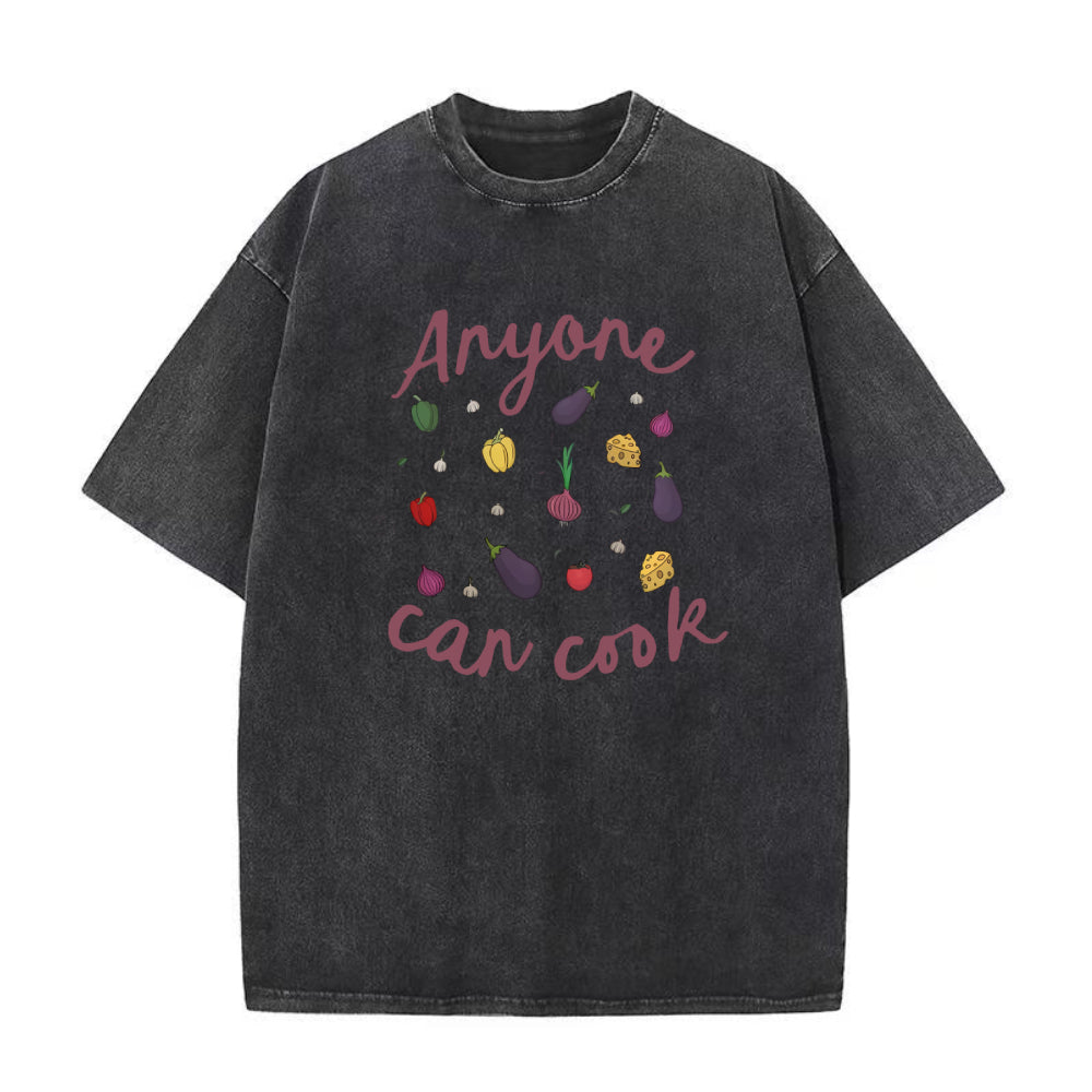 Anyone Can Cook Vegetable Unisex Tee