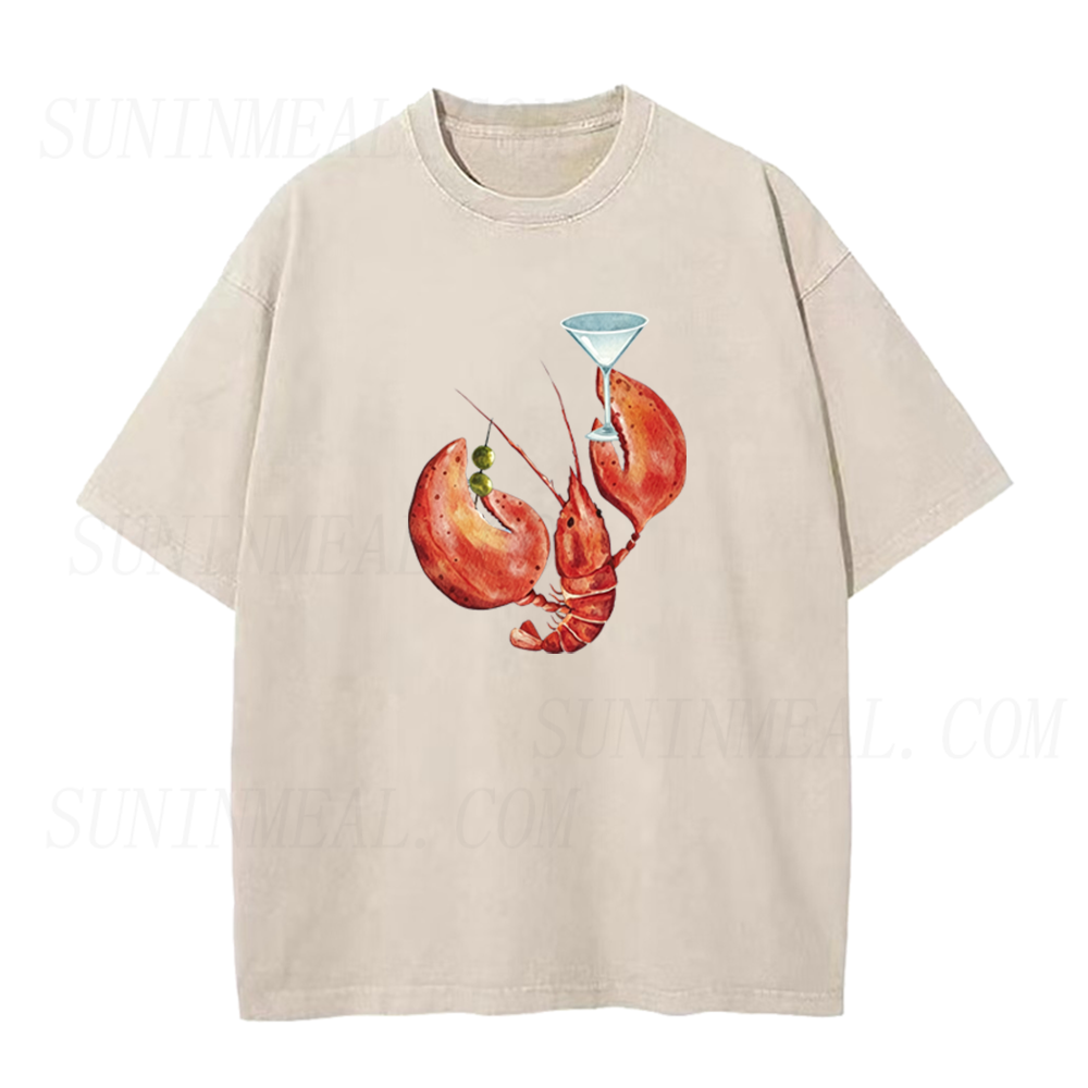 Lobster Loves Dirty Martini Unisex Tee
