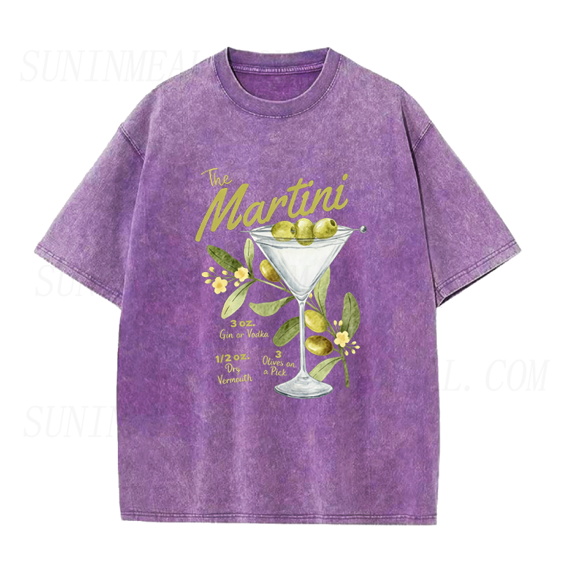 Martini & Olives Recipe Unisex Tee