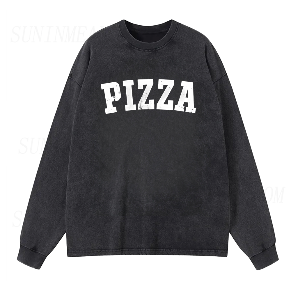 Pizza Long Sleeve Unisex Tee