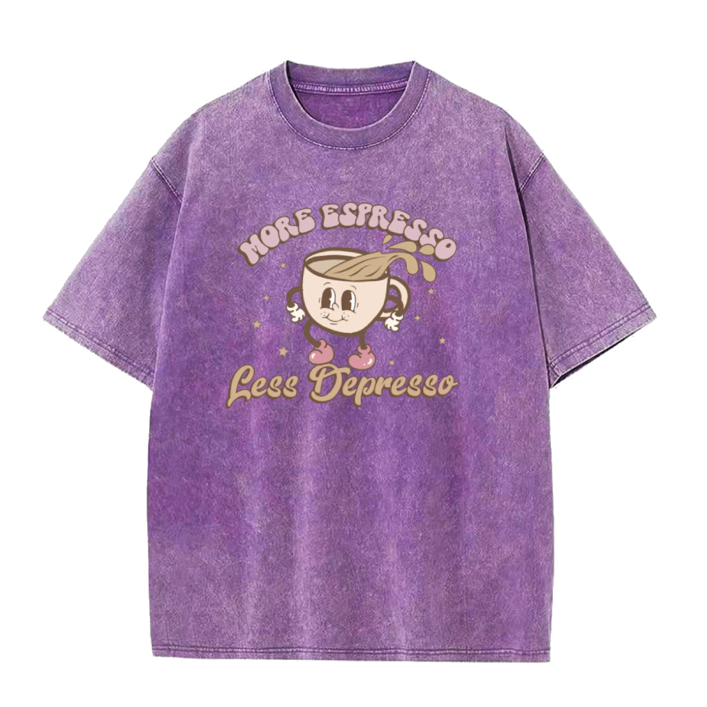 モア・エスプレッソ・レス・デプレッソ ユニセックスTシャツ