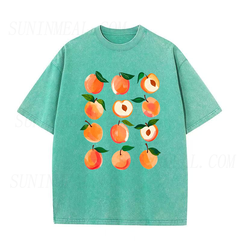 Summer Fruit Peach Unisex Tee