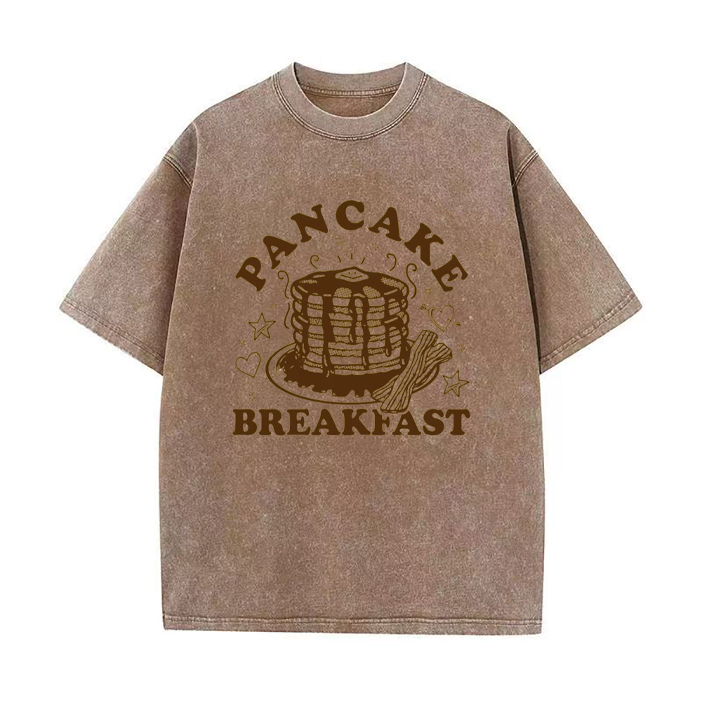 パンケーキ ユニセックスTシャツ