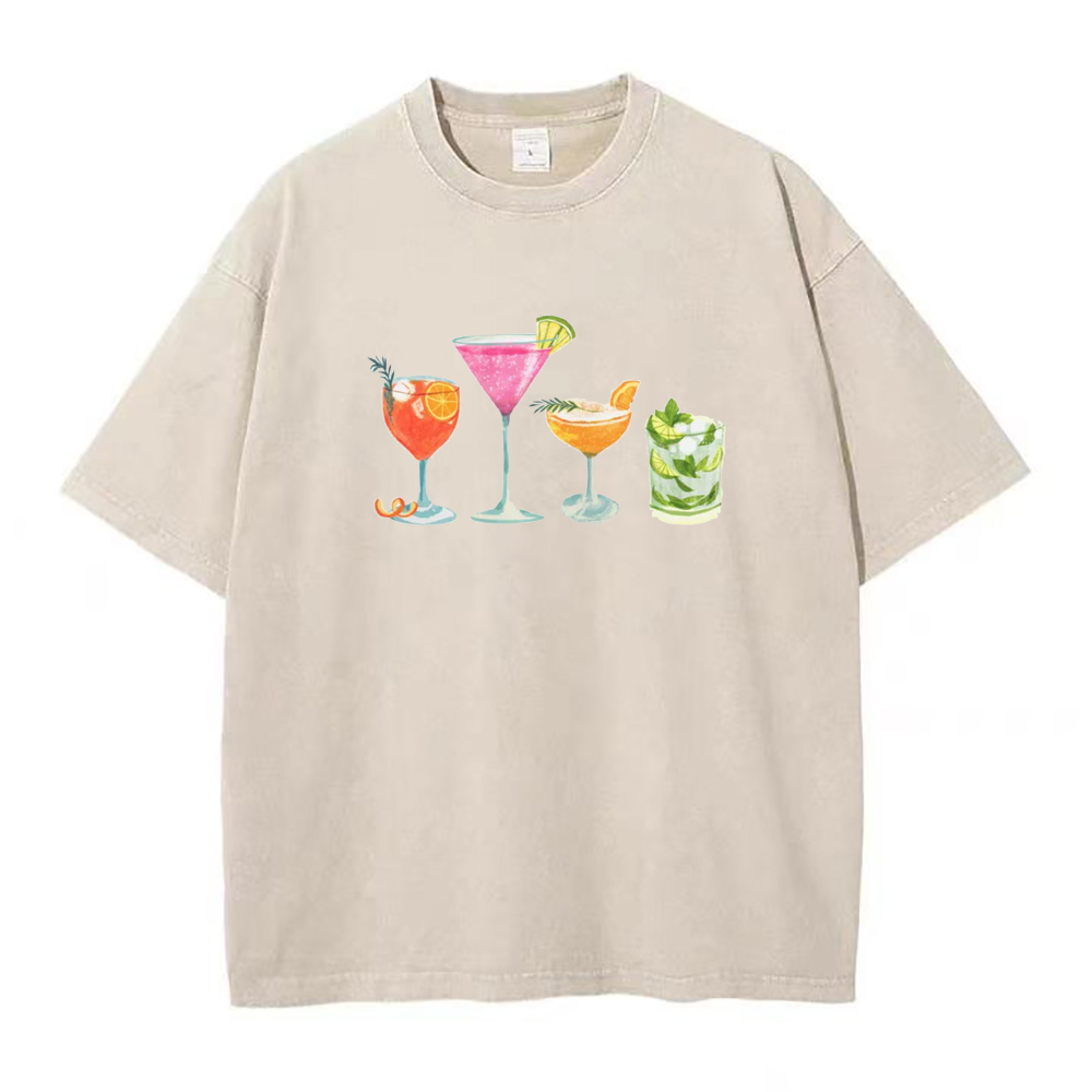 カクテルユニセックスTシャツ