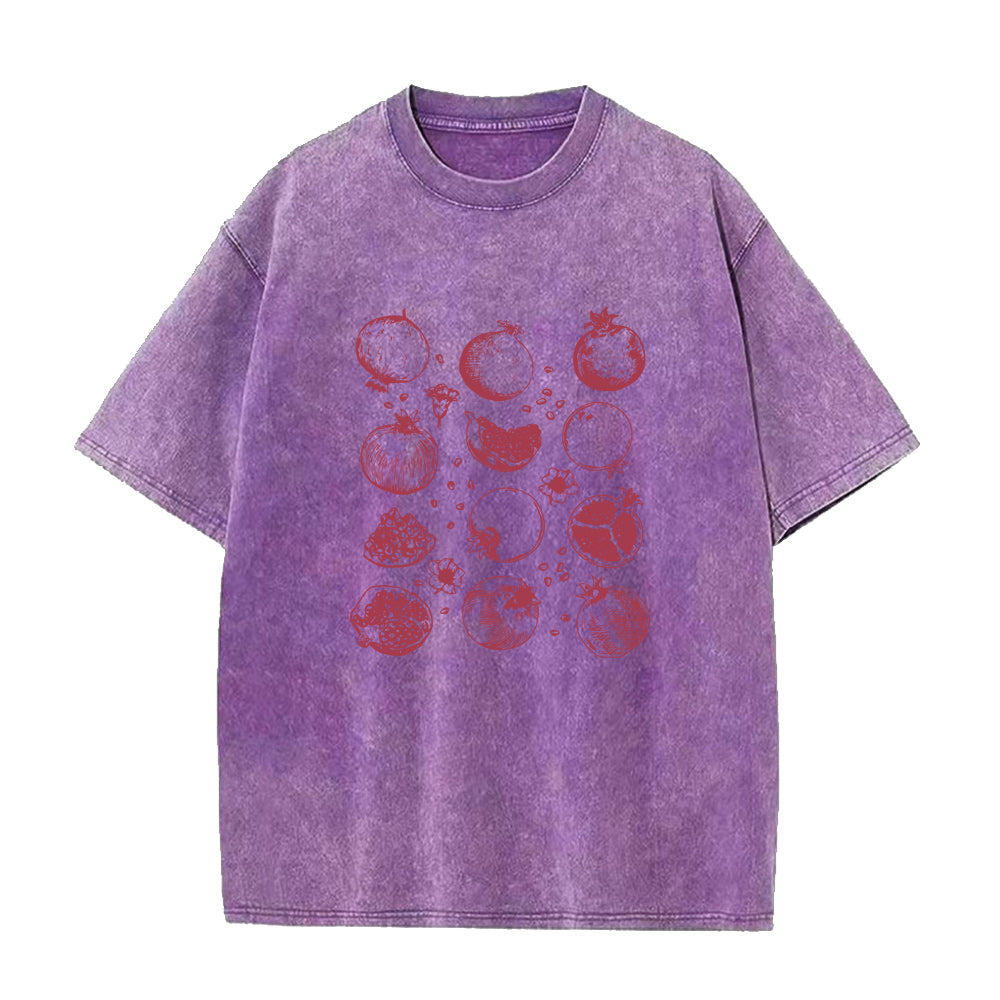 ザクロユニセックスTシャツ